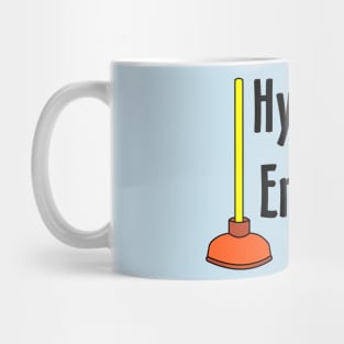 Hydraulic Engineer Toilet Plunger Mug